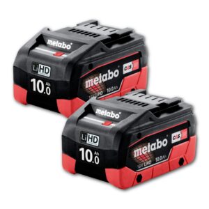 Metabo 18V 10.0Ah LiHID Battery Twin Pack