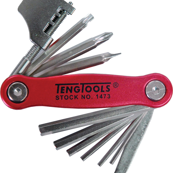 Teng 11pc Retractable Bike Kit