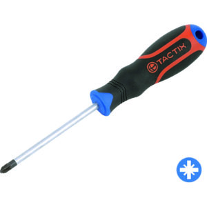Tactix Screwdriver PZ #0 x 60mm (2-1/2in)