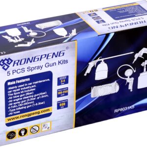 Rongpeng RP8031K5-S 5 Pce Spray Gun Kit;Rongpeng RP8031K5-S 5 Pce Spray Gun Kit;Rongpeng RP8031K5-S 5 Pce Spray Gun Kit