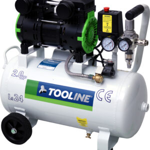 Tooline AC1524OL 24L Oilless Compressor