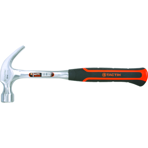 Tactix Hammer Claw 570gm (20oz) One Piece Steel Handle