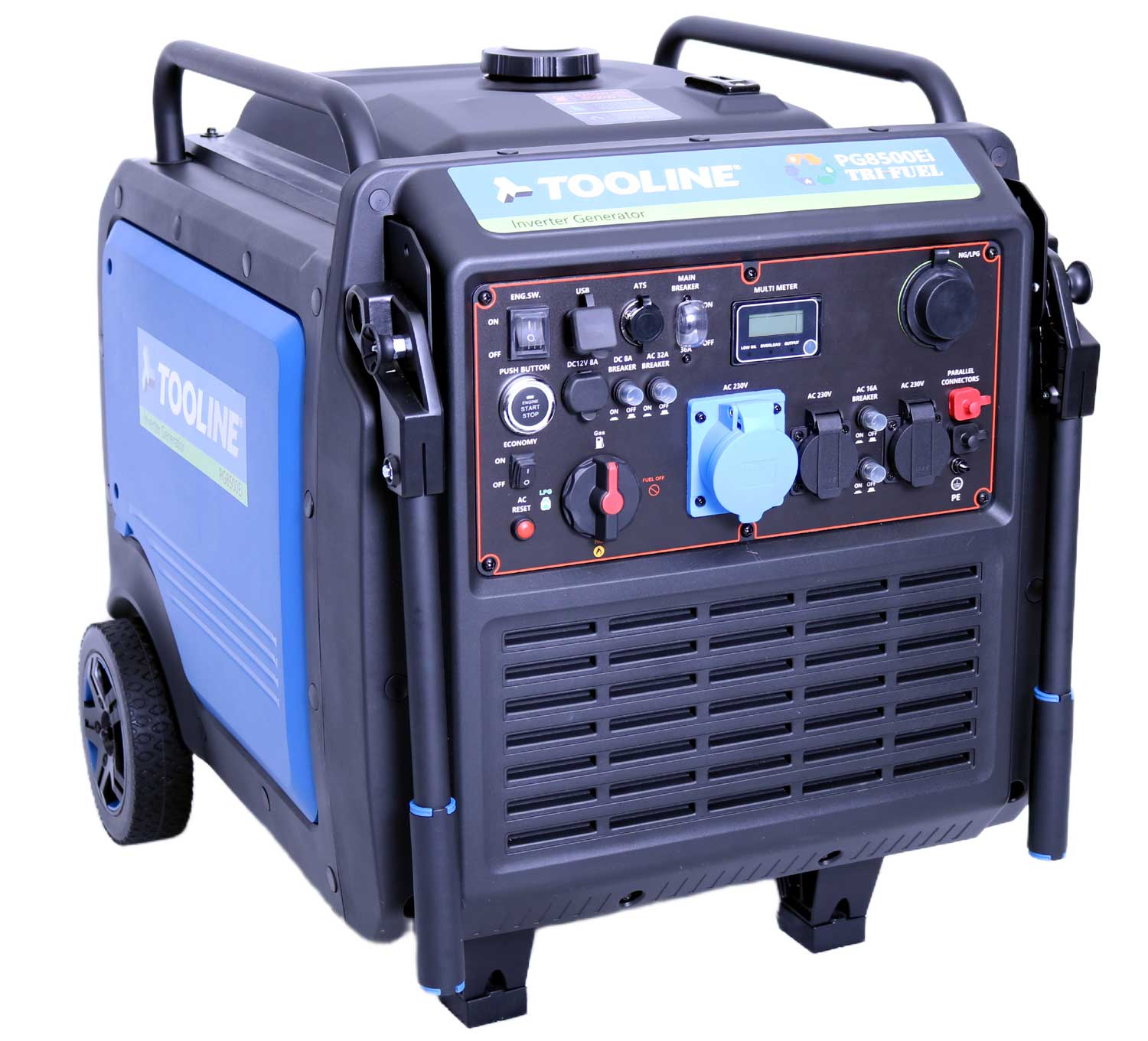 Tooline PG8500Ei 8.5kw Petrol Inverter Generator