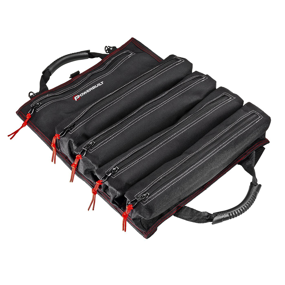 5 Pocket Roll Up Tool Bag - Image 4