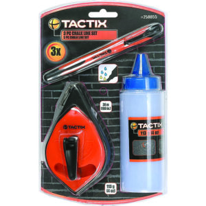 Tactix Chalk Line 3pc Set
