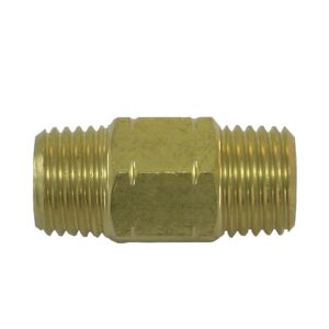 Puma 1/4 NPT x 1/4 NPT Hex Nipple BP