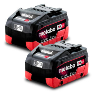 Metabo 18V 5.5Ah LiHD Battery Twin Pack