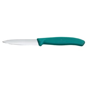 Victorinox Paring Knife 6.7604 - 8cm New Green Handle