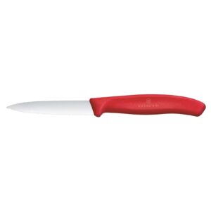 Victorinox Paring Knife 6.7631 - 8cm Wavy Blade New Red Handle