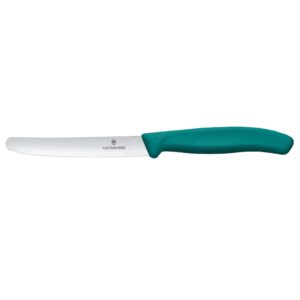Victorinox Tomato & Sausage Knife 6.7834 - 11cm New Green Handle