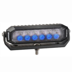 NARVA BLACK LED DECK LAMP BLUE/WHITE LIGHT OUTPUT