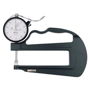 Mitutoyo Dial Thickness Gauge 20mm x 120mm Deep Throat Type