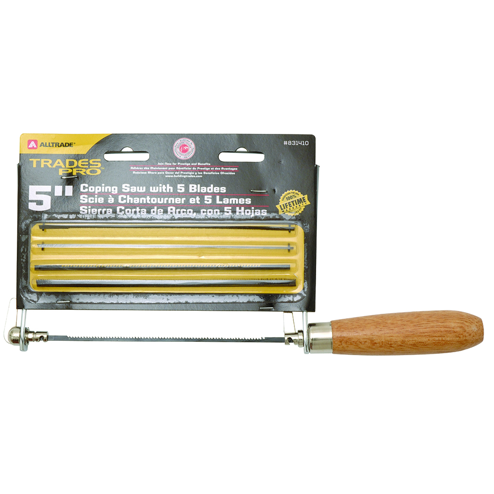 Coping Saw with 5 Blades