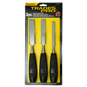 3pc Wood Chisel Set