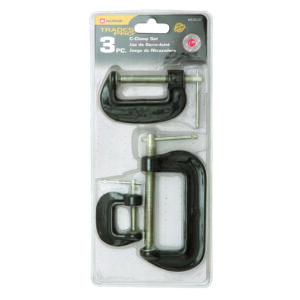 3pc C-Clamp Set
