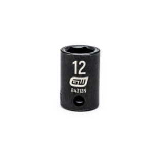 GEARWRENCH 12mm 3/8in. Drive 6-Point Metric Deep Impact Socket