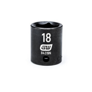 GEARWRENCH 18mm 3/8in. Drive 6-Point Metric Deep Impact Socket