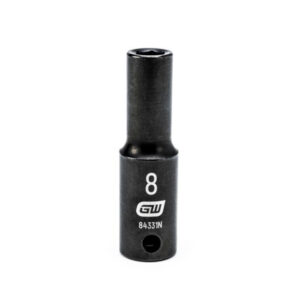 GEARWRENCH 8mm 3/8in. Drive 6-Point Metric Deep Impact Socket