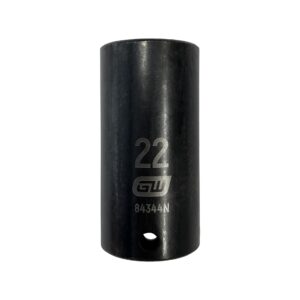 GEARWRENCH 22mm 3/8in. Drive 6-Point Metric Deep Impact Socket