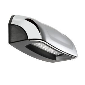 NARVA 10-30V MODEL 8 LED LICENCE PLATE LAMP CHROME/BLACK HOUSING