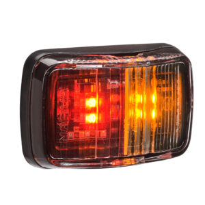 NARVA LED 12V MDL37 SIDE MARKER LAMP RED/AMBER