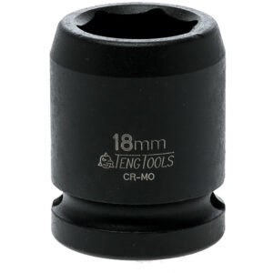 Teng 1/2in Dr. Impact Socket 18mm DIN