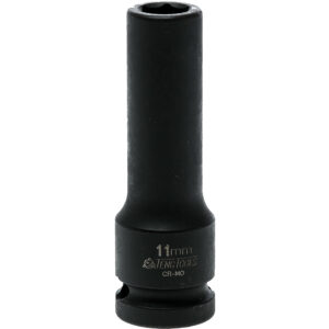 Teng 1/2in Dr. Deep Impact Socket 11mm DIN