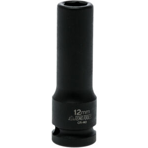 Teng 1/2in Dr. Deep Impact Socket 12mm DIN