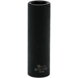 Teng 1/2in Dr. Deep Impact Socket 15mm ANSI