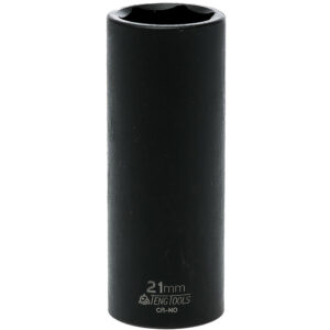 Teng 1/2in Dr. Deep Impact Socket 21mm ANSI