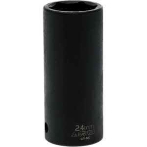 Teng 1/2in Dr. Deep Impact Socket 24mm ANSI