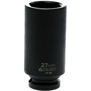 Teng 1/2in Dr. Deep Impact Socket 27mm DIN