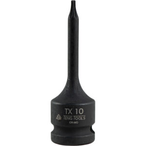Teng 1/2in Dr. TX15 Impact Bit Socket DIN