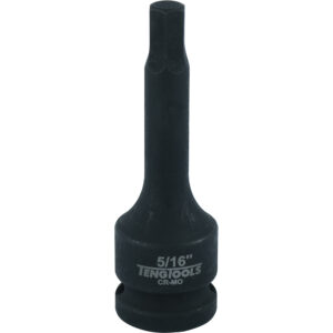 Teng 1/2in Dr. Hex Bit Impact Socket 5/16