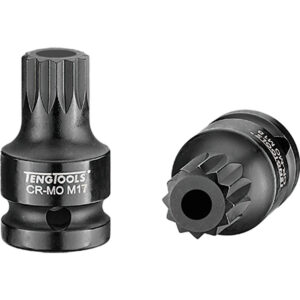 Teng 1/2in Dr. Impact Socket XZN 17x43mm