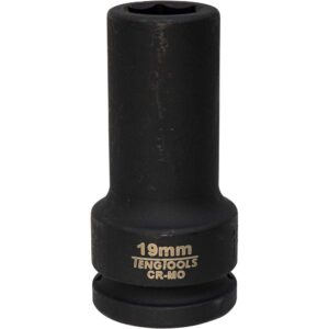 Teng 3/4in Dr. Deep Impact Socket 19mm DIN