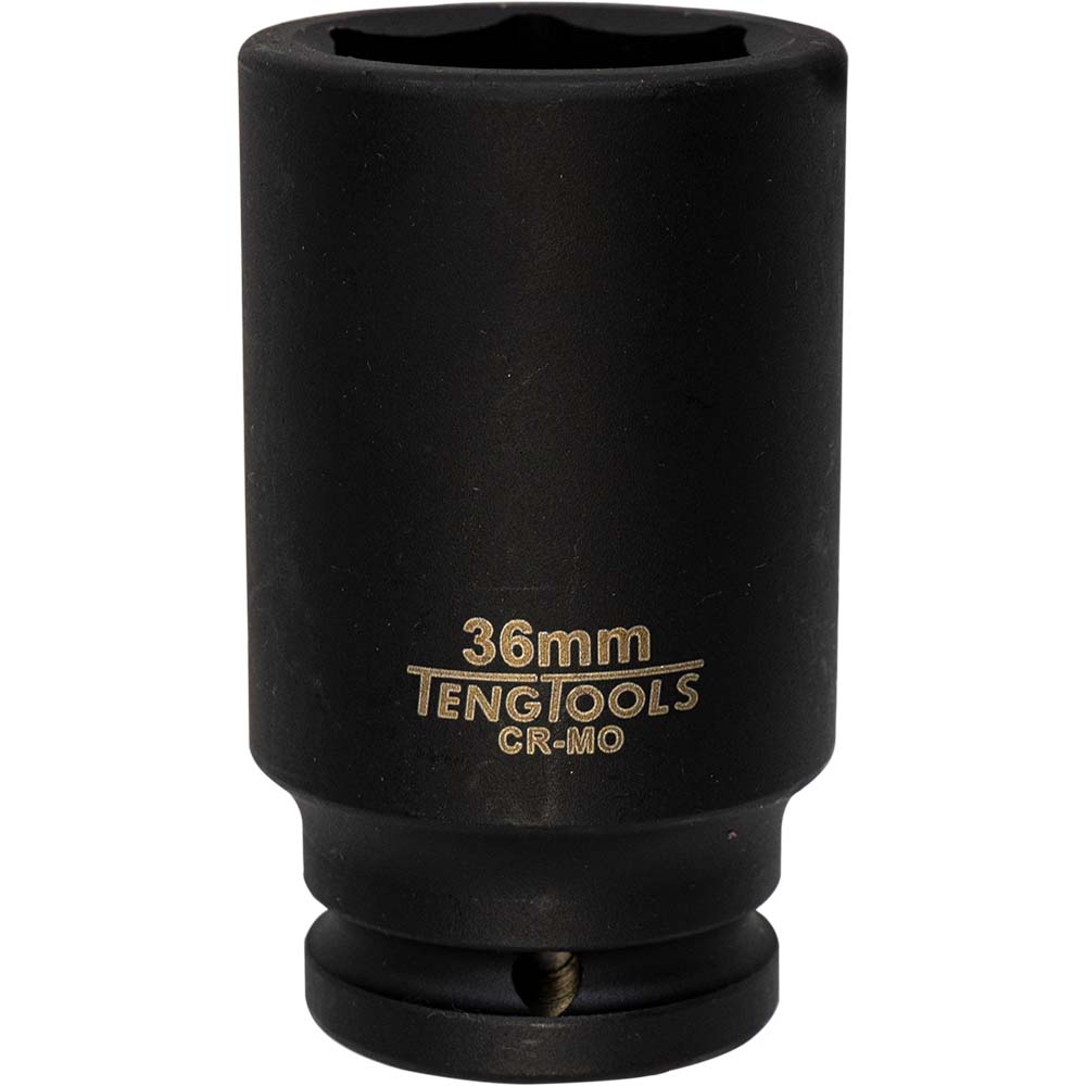 Teng 3/4in Dr. Deep Impact Socket 36mm DIN