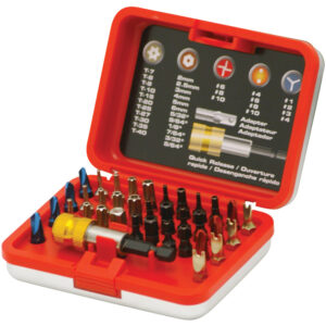 36pc Tamper Proof Bit Set