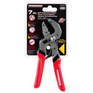 Self-Adjusting Power Grip Pliers 175mm
