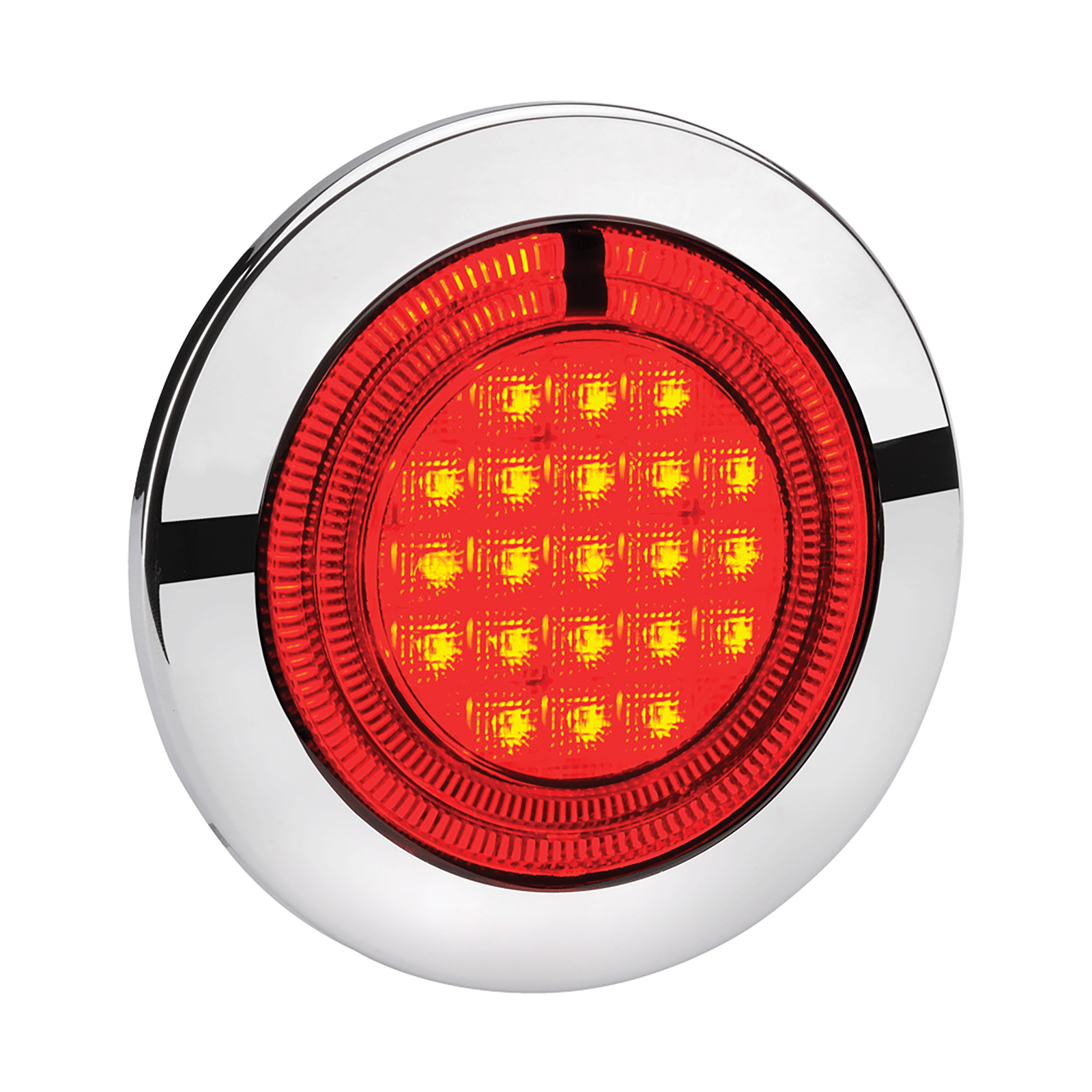 NARVA 9-33V MDL56 LED REAR STOP LAMP RED WITH RED LED TAIL RING