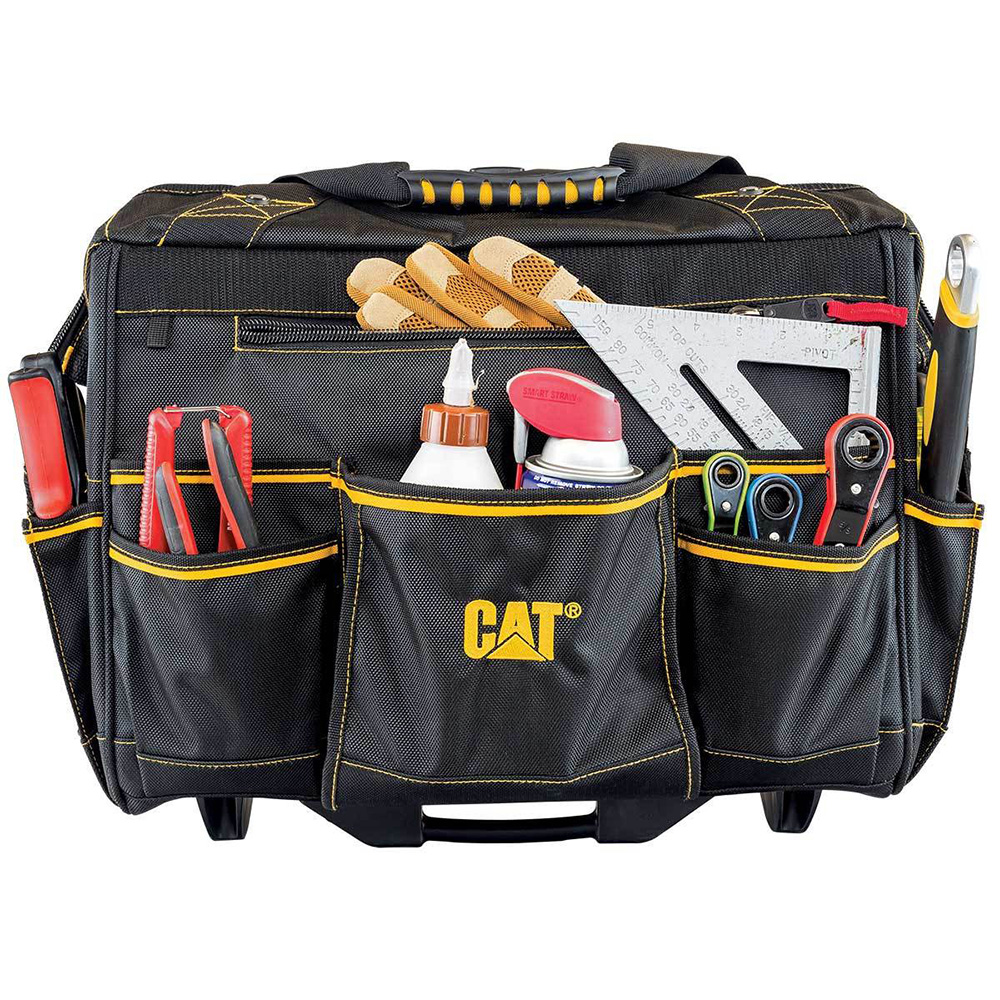 Cat Professional Rolling Tool Bag - Image 4