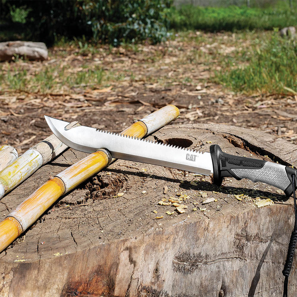 Cat 480mm Machete With Shoulder Strap & Sheath - Image 6