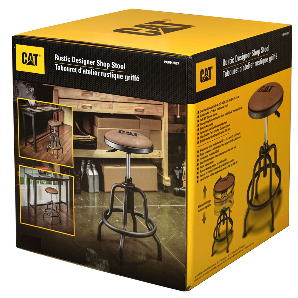 Cat Workshop Stool With Adjustable Height - Image 4