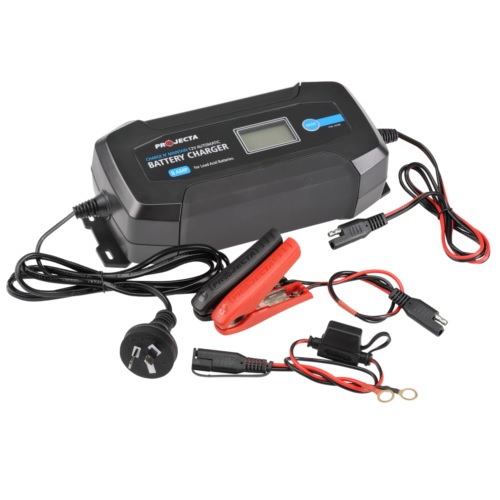 PROJECTA BATTERY CHARGER 8A 12V 8 STAGE