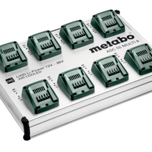Metabo 12-36V 8-Port Desktop Quick Charger