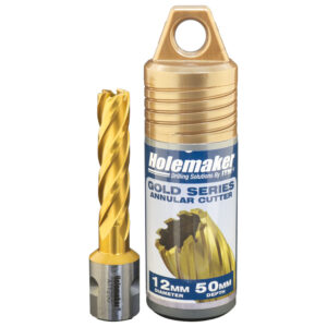 Holemaker Uni Shank Tinite (Tin) Cutter 12mmx50mm