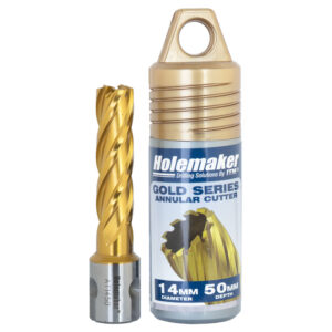 Holemaker Uni Shank Tinite (Tin) Cutter 14mmx50mm