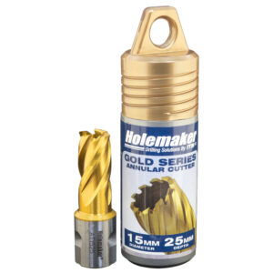 Holemaker Uni Shank Tinite (Tin) Cutter 15mmx25mm