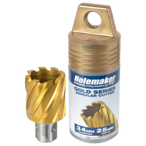 Holemaker Uni Shank Tinite (Tin) Cutter 34mmx25mm