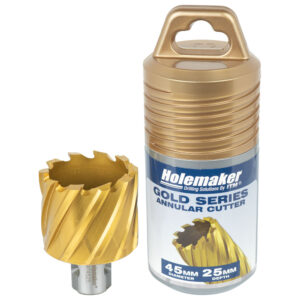 Holemaker Uni Shank Tinite (Tin) Cutter 45mmx25mm